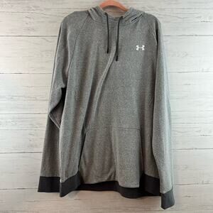 Under Armour Gray Pullover Hoodie Size XL